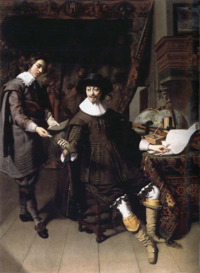 Constantijn Huygens and His Secretary